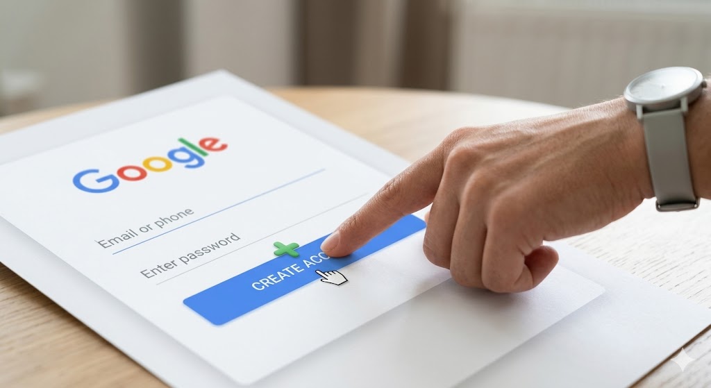 Gmail sähköpostin luominen